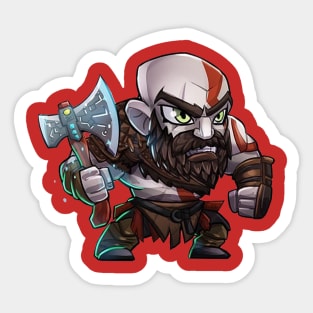 kratos Sticker